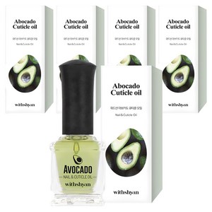 위드샨 아보카도 네일 큐티클오일, 15ml, 5개