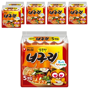 농심 얼큰한 너구리 120g, 30개
