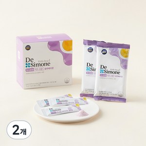 드시모네 키즈 스텝1 200억 생유산균 블루베리향 50p, 50포, 75g, 75ml, 2개