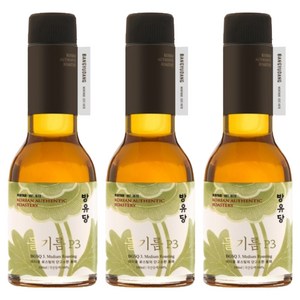 방유당 헤리티지 국산 들기름 P3, 3개, 100ml