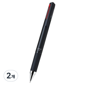 파이롯트 쥬스업 4색 다색펜 0.4mm, 블랙, 2개