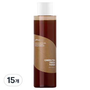 이즈앤트리 그린티 프레쉬 토너, 200ml, 15개