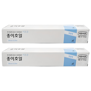 롯데이라이프 이로운 종이호일, 2개, 1개입, 20m