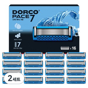 PACE 도루코 7 면도날 기획세트 6호, 16개입, 2세트