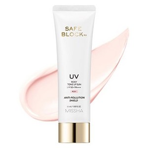 미샤 세이프블록 RX UV 로지 톤업 선크림 SPF50+ PA++++, 1개, 50ml