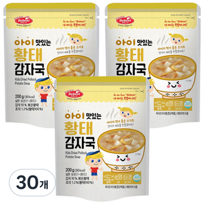 베베스트 아이 맛있는 국, 200g, 30개, 황태감자국