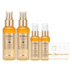달바 화이트 트러플 수프림 인텐시브 세럼 100ml 2개+ 50ml 2개+젤클렌저 3ml x 5개 세트, 1개