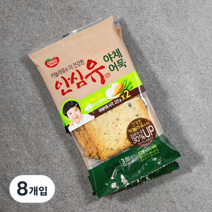 동원 안심유 야채사각 어묵, 225g, 8개입