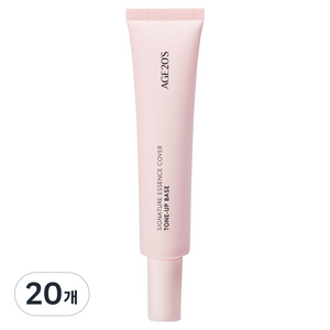 에이지투웨니스 시그니처 에센스 커버톤업 베이스 40ml, 01 핑크, 20개
