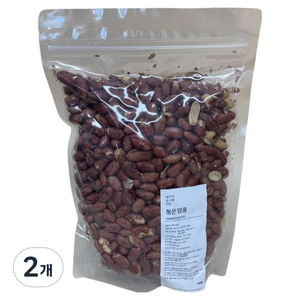 방앗간청년 볶은 땅콩, 600g, 2개
