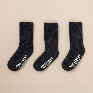 폴프랜즈 아동용 원사이즈 데일리 양말 3켤레