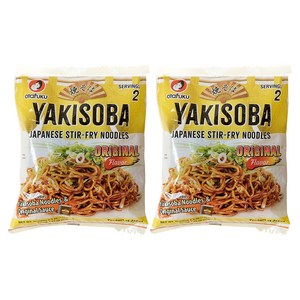 오타후쿠 야끼소바 오리지널 맛 2인분, 370g, 2개