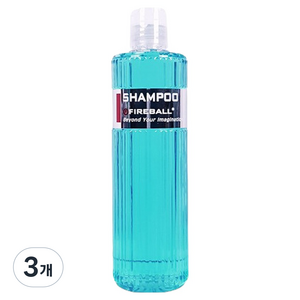 파이어볼 트로피칼 카샴푸, 3개, 500ml