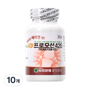 유한양행 반려동물 프로모션 420 영양제, 30정, 뼈/관절강화, 10개