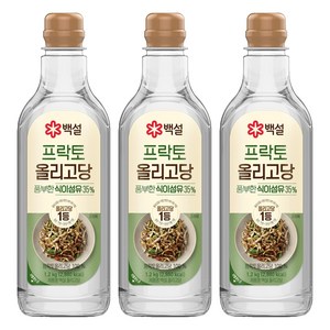 백설 프락토 올리고당, 1.2kg, 3개