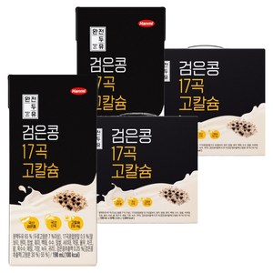 완전두유 검은콩 17곡 고칼슘, 190ml, 40개