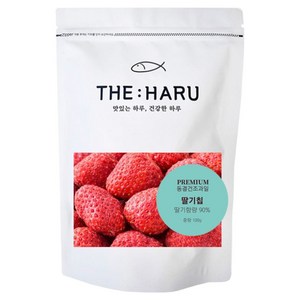 THEHARU 동결건조과일 딸기칩, 100g, 1개