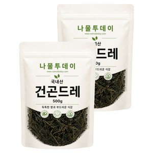 나물투데이 프리미엄 건곤드레, 500g, 2개