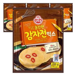 오뚜기 초간편 감자전믹스, 200g, 4개
