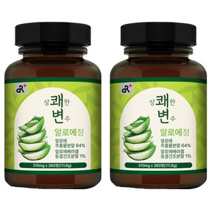 두리농산 상쾌한 변수 알로에정, 2개, 111.6g