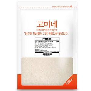 고미네 곤약 가루, 500g, 1팩