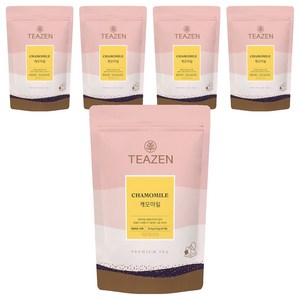 티젠 캐모마일 25p, 25개입, 5개, 1.5g