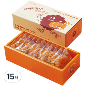 맛의고수 이게약과지 호박약과 선물세트, 400g, 15개