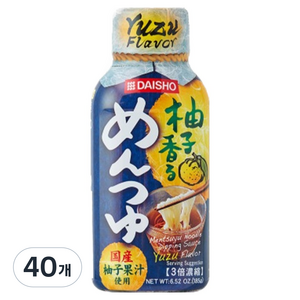 다이쇼 유즈 멘쯔유 소스, 185g, 40개