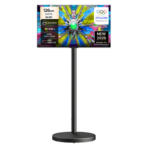 아이팔콘 4K QLED TV + TCL 이동식 TV 스탠드 세트, 50U65A Pro, 고객직접설치, 스탠드형, 126cm(50인치)