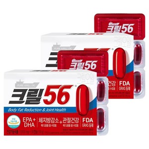 크릴56 펄세스, 30정, 2개