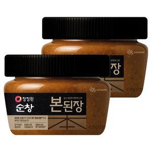 청정원순창 본된장, 450g, 2개