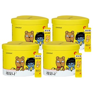 레모나 비타민C 70포, 140g, 4개
