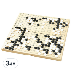 토도리브로 다함께 바둑놀이 세트, 혼합색상, 3세트