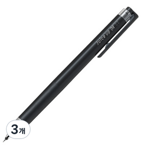 파이롯트 쥬스업 볼펜 0.4mm, 블랙, 3개