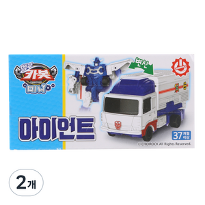 헬로카봇 미니 로봇장난감, 2개, 아이언트