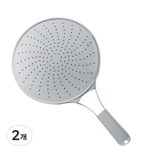 푸코 실리콘 프라이팬 덮개 그레이, 2개, 28cm