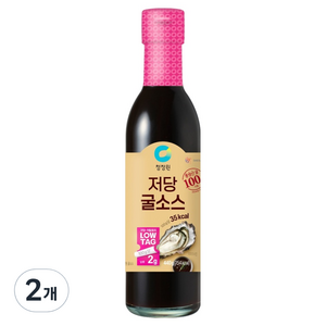 청정원 저당 굴소스, 440g, 2개