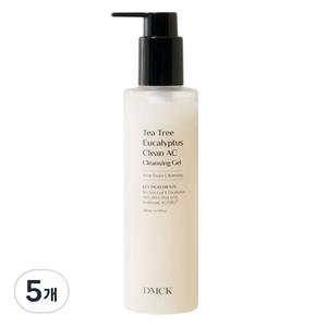 DMCK 티트리 유칼립투스 클린 아크 클렌징 겔, 5개, 200ml