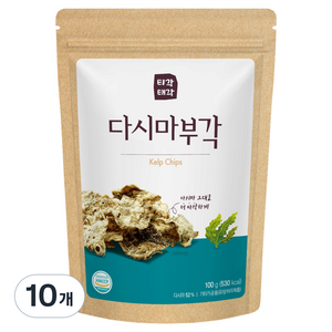 티각태각 다시마 부각, 100g, 10개