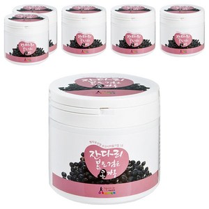 잔다리 볶은 검은 콩가루, 180g, 6개