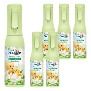 스너글 룸스프레이 카밍 포레스트 본품, 200ml, 6개