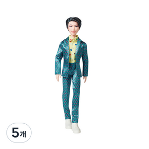 마텔 BTS 공식 패션돌 구체관절인형 RM, 29cm, 혼합색상, 5개
