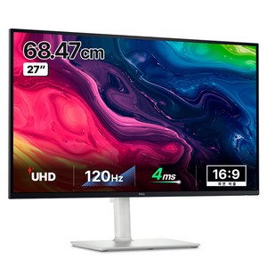 델 4K UHD 27 Plus 모니터, 68.47cm, S2725QS
