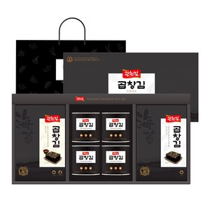 광천김 곱창김 프리미엄 선물세트 + 쇼핑백, 1세트 골드박스 특가