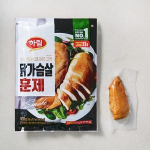 하림 닭가슴살 훈제, 100g, 8개입, 1개