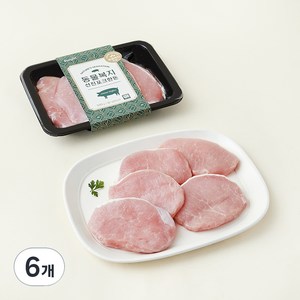 선진포크한돈 동물복지 등심 돈까스용 (냉장), 500g, 6팩