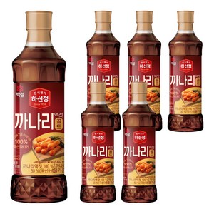 하선정 국산 까나리액젓 골드, 400g, 6개