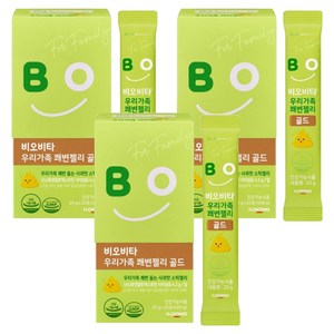 비오비타 우리가족 쾌변젤리 골드, 400g, 3개
