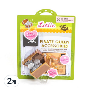 아클루 로띠 인형 액세서리, 해적여왕 세트 (Pirate Queen Accessory Set), 2개