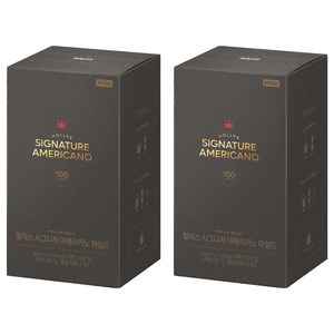 할리스 시그니처 아메리카노 마일드 미니 원두커피믹스, 900mg, 100개입, 2개